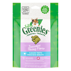 Greenies Feline Succulent Shrimp Natural Dental Care Cat Treats