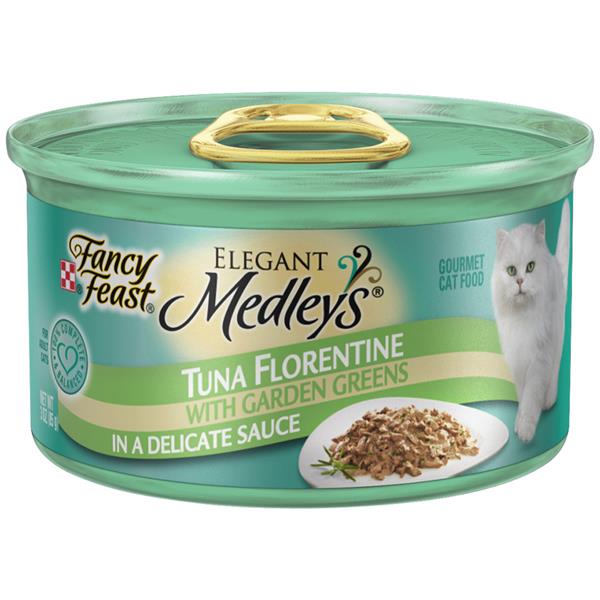 Fancy Feast Elegant Medleys Tuna Florentine Wet Cat Food