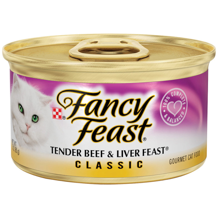 Fancy Feast Classic Beef & Liver Feast Wet Cat Food