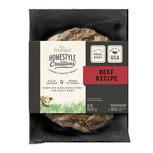 Freshpet Homestyle Creations Beef Recipe Refrigerated Dog Food