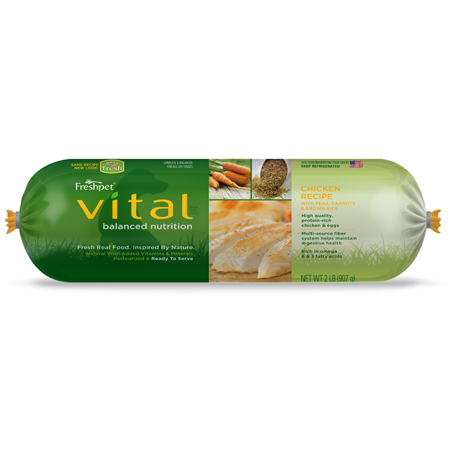 Freshpet 1 lb. Roll Vital Chicken, Vegetables & Rice