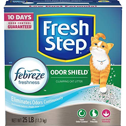 Fresh Step Scoopable Odor Shield Scented