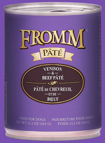 Fromm Venison & Beef Pate Wet Dog Food