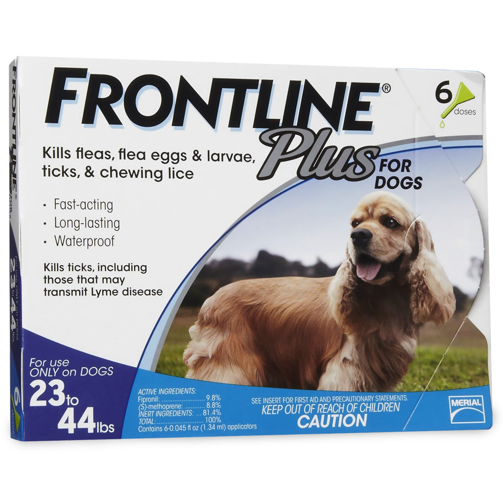 Frontline Plus for Dogs 23-4 6 month