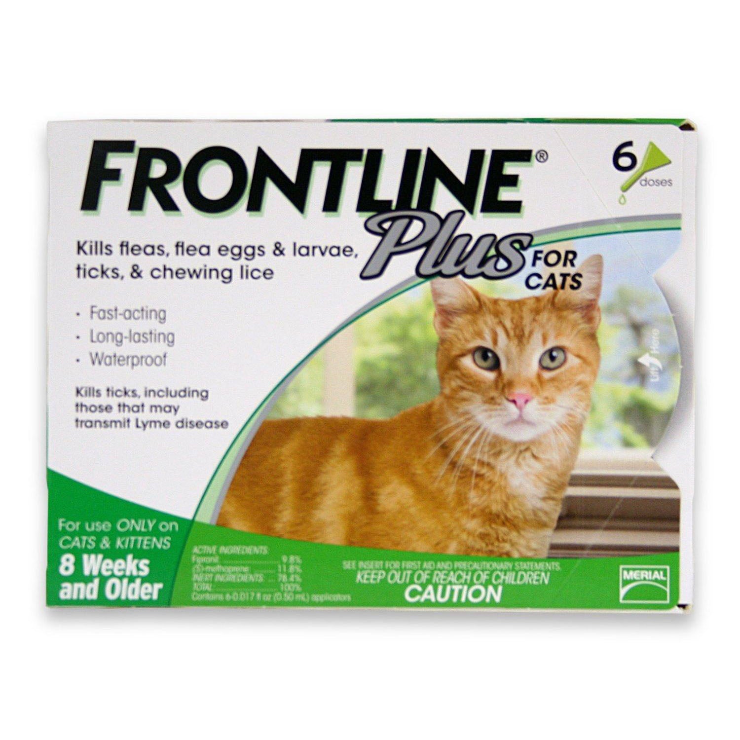Frontline Plus for Cats & Kittens 6 month