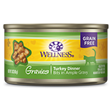 Wellness Gravies Turkey Dinner Wet Cat Food