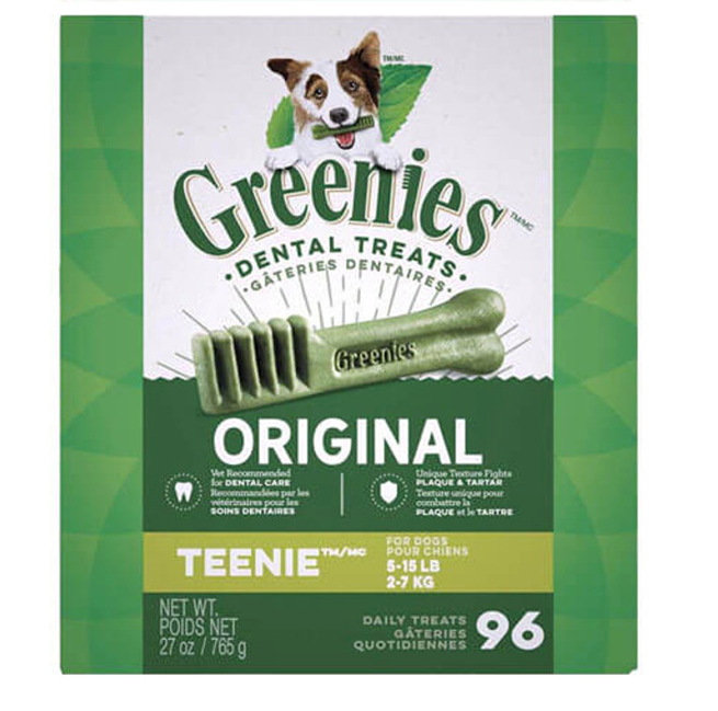Greenies Teenie (for dogs 5-15 lb.) Dental Treats