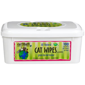 Earthbath Green Tea Cat Wipes