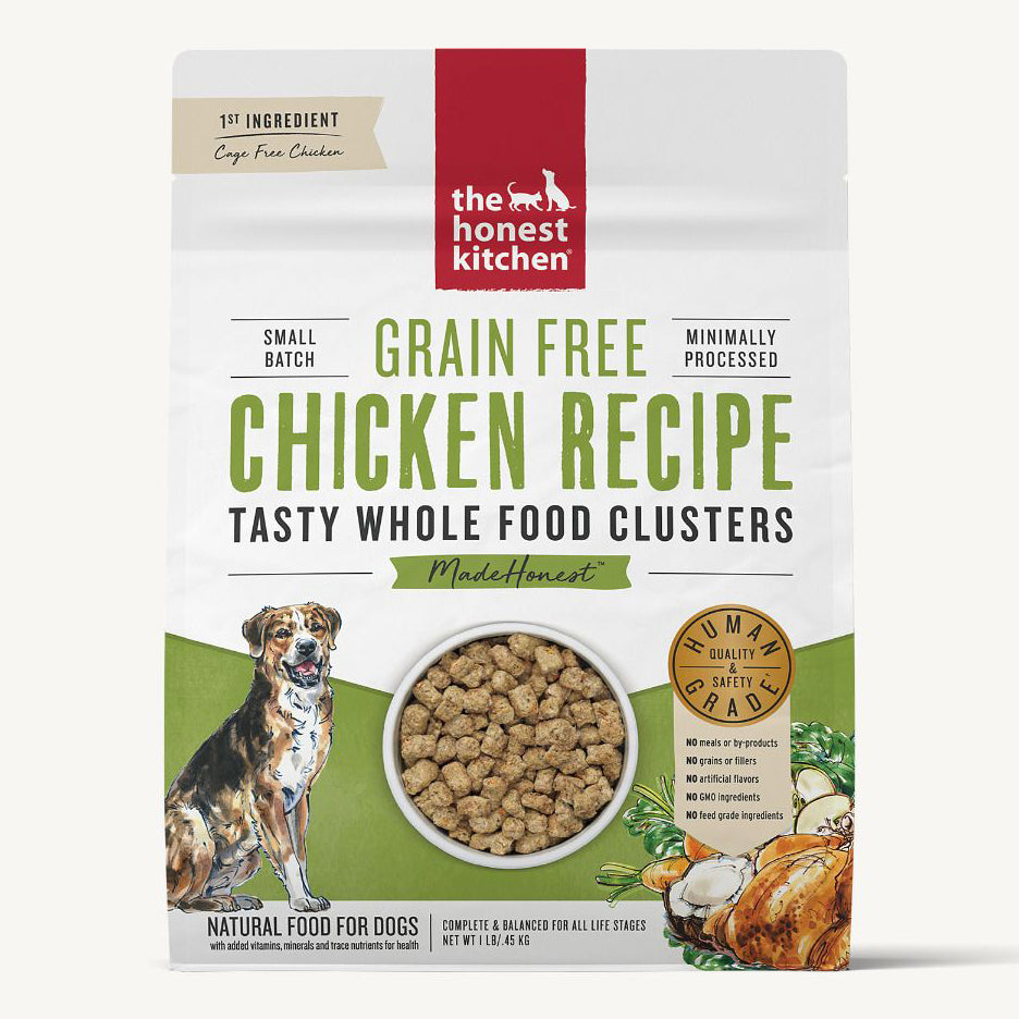 Honest Kitchen Whole Food Clusters Grain Free Chicken Recipe