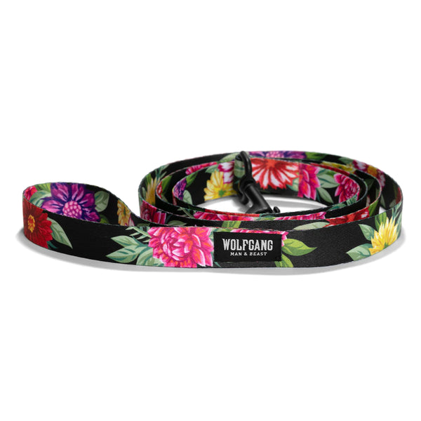 Wolfgang Dark Floral Dog Leash