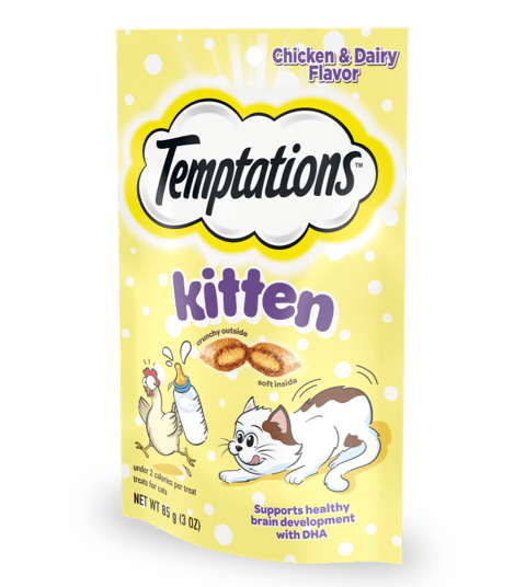 Temptations Kitten Chicken Dairy Cat Treats
