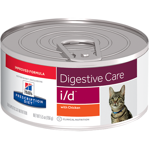Prescription wet top cat food