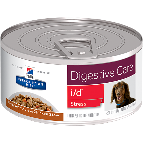 Id stress dog best sale food