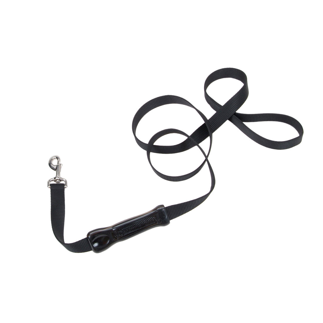 Coastal Insta-Grip Control Handle Leash 6' Black