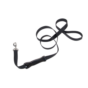 Coastal Insta-Grip Control Handle Leash 6' Black