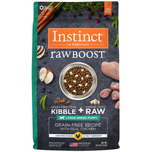 Nature's Variety Instinct Raw Boost Large Breed Puppy Chicken Dry Dog Food