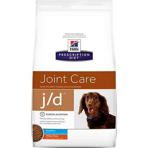 Hills Prescription Diet J/D Small Bites Chicken Dry Dog Food
