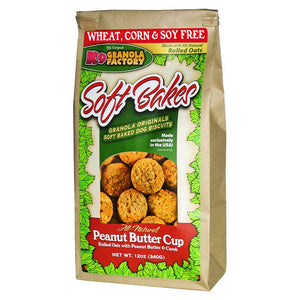 K9 Granola Factory Soft Bakes Peanut Butter Cup Dog Treats available at The Hungry Puppy Pet Food and Supplies Farmingdale, New Jersey