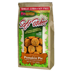 K9 Granola Factory Soft Bakes Pumpkin Pie Dog Treats available at The Hungry Puppy Pet Food and Supplies Farmingdale, New Jersey