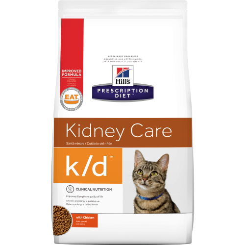 Hills Prescription Diet K/D Chicken Dry Cat Food