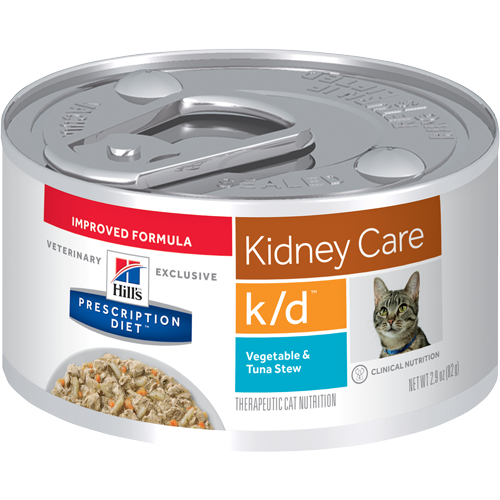 Hills Prescription Diet K/D Vegetable & Tuna Stew Wet Cat Food