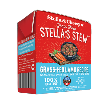 Stella Chewy s Grain Free Grass Fed Lamb Stew Free NJ Local