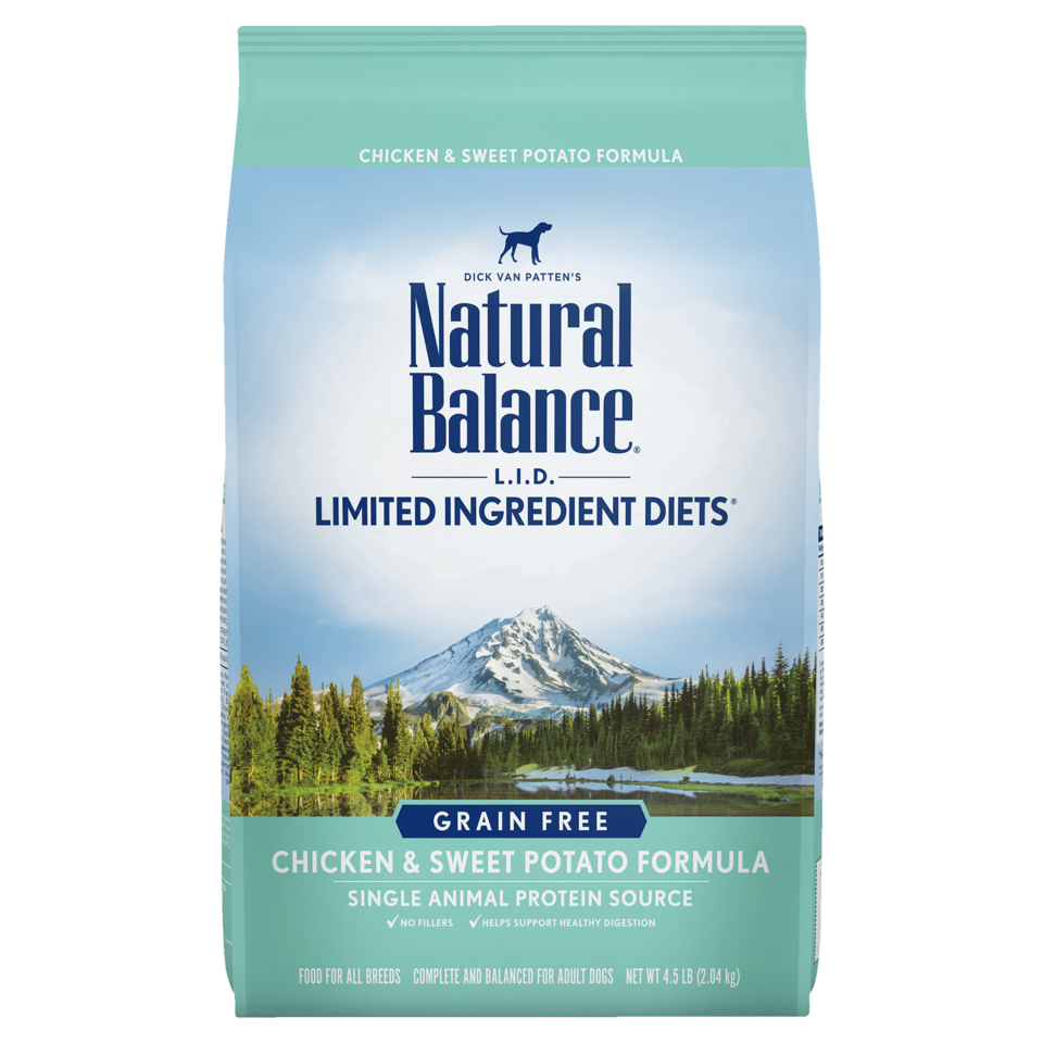 Natural Balance LID Sweet Potato & Chicken Dry Dog Food