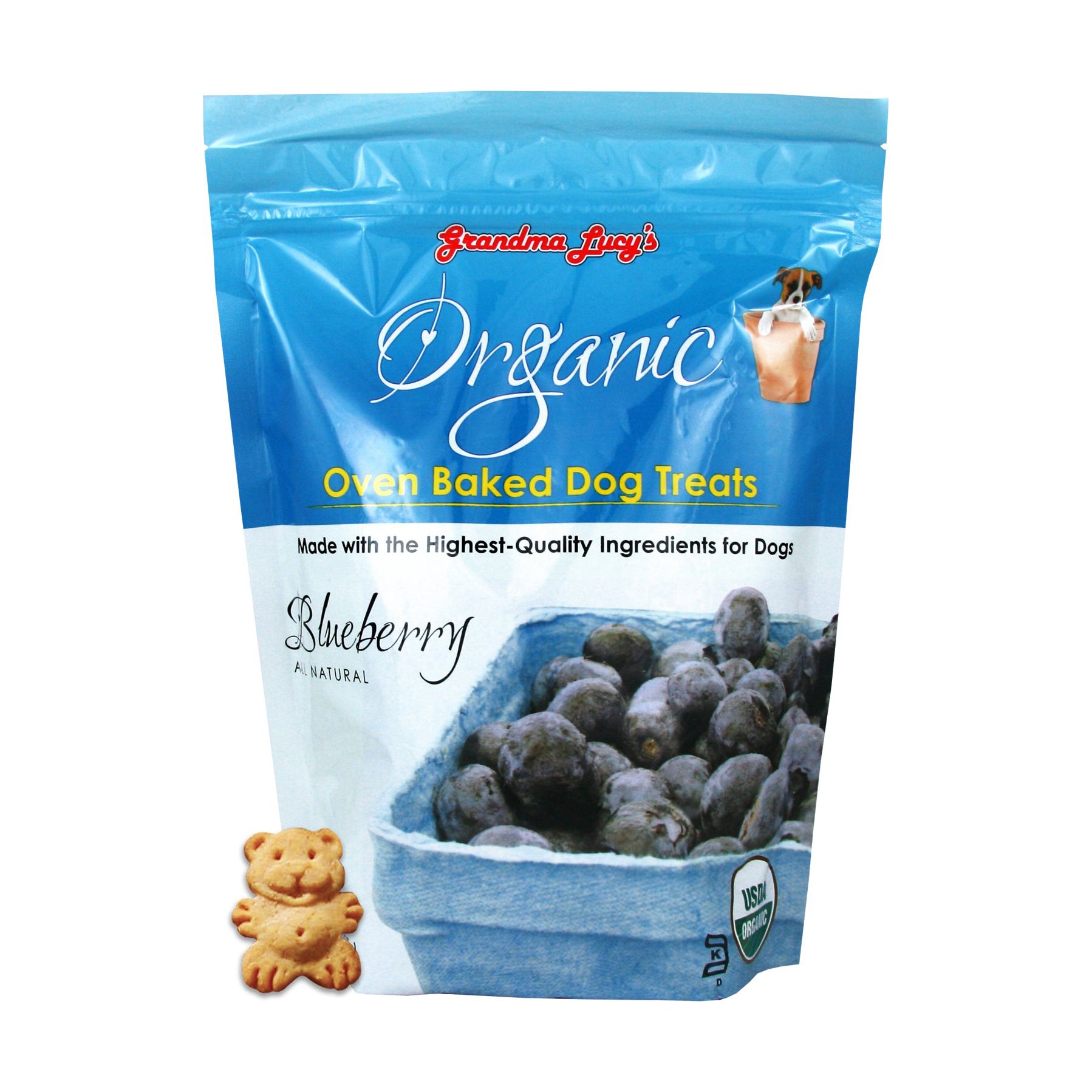Grandma Lucy's Organic Oven Baked Treats Blueberry