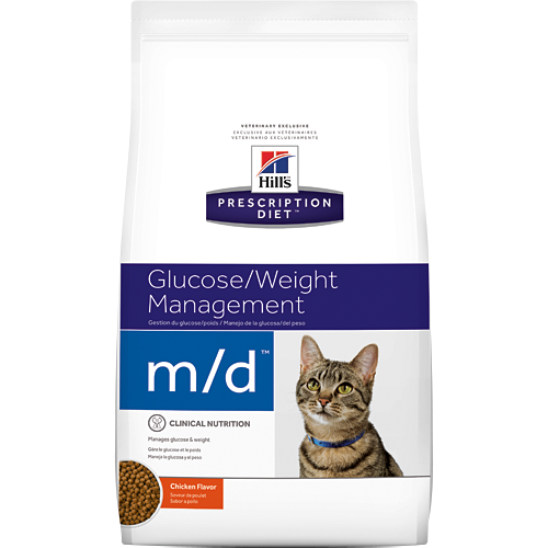 Hills Prescription Diet M/D Chicken Dry Cat Food
