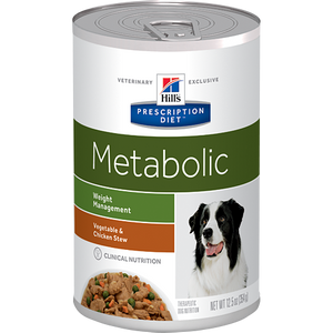 Hills Prescription Diet Metabolic Vegetable & Chicken Stew Wet Dog Food