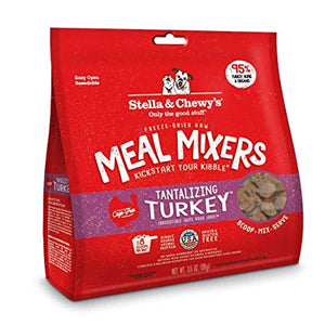 Stella & Chewy's Meal Mixers Tantalizing Turkey Freeze-Dried Dog Food