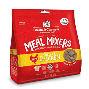 Stella & Chewy's Meal Mixers Chewy's Chicken Freeze-Dried Dog Food