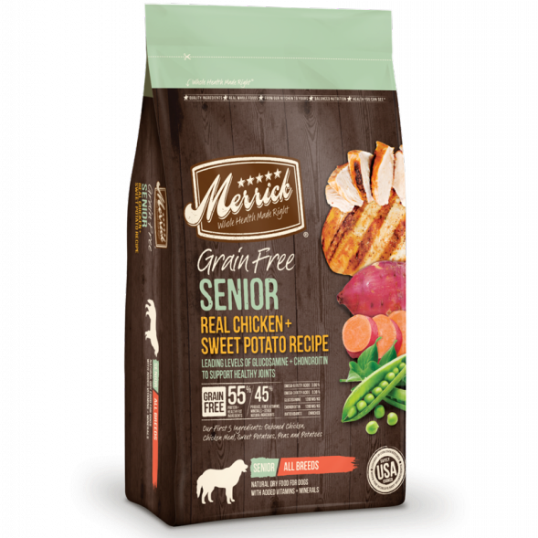 Merrick Grain Free Senior Dry Dog Food