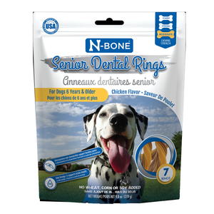 N-Bone Senior Dental Rings Dental Treats for Dogs