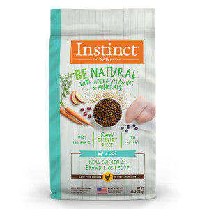 Instinct Be Natural Puppy Chicken & Brown Rice Dry Dog Food