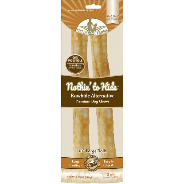 Fieldcrest Farms Nothin' to Hide Rawhide Alternative Peanut Butter Roll