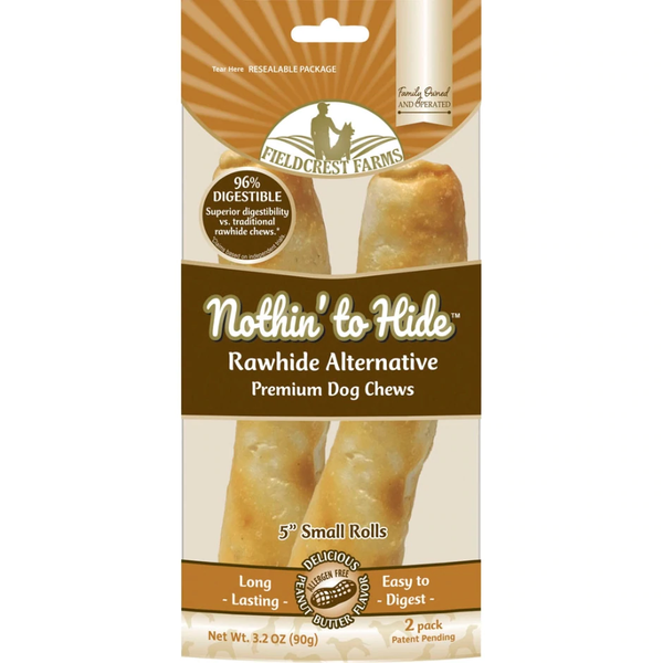 Fieldcrest Farms Nothin' to Hide Rawhide Alternative Peanut Butter Roll