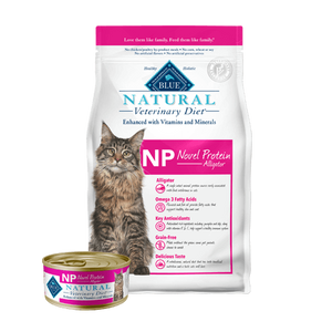 Blue Buffalo BLUE Natural Veterinary Diet NP Novel Protein Alligator Dry Cat Food