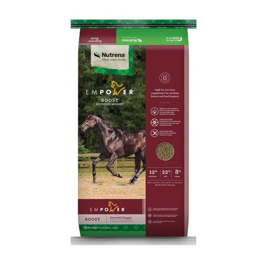 Nutrena Empower Boost Supplement Extruded Horse Feed