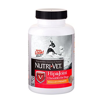 Nutri-Vet Hip & Joint Regular Strength, 75-ct