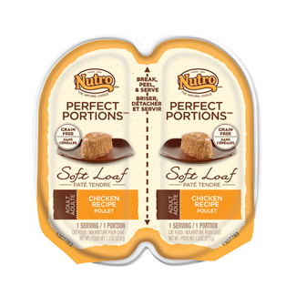 Nutro Perfect Portions Soft Loaf Chicken Recipe Wet Cat Food