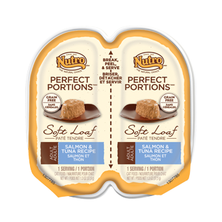 Nutro Perfect Portions Soft Loaf Salmon & Tuna Recipe Wet Cat Food