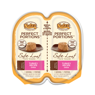 Nutro Perfect Portions Soft Loaf Turkey Recipe Wet Cat Food