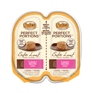 Nutro Perfect Portions Soft Loaf Turkey Recipe Wet Cat Food