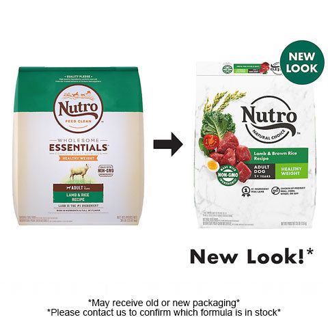 Nutro Natural Choice Adult Healthy Weight Lamb & Brown Rice Recipe Dry Dog Food