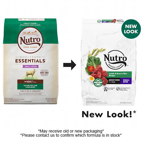 Nutro Natural Choice Adult Small Bites Lamb & Brown Rice Recipe Dry Dog Food