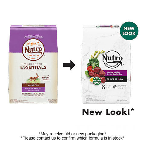 Nutro Natural Choice Adult Venison Meal & Brown Rice Recipe Dry Dog Food