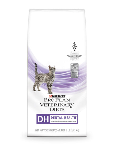 Purina Pro Plan Veterinary Diet DH Dental Health Feline Formula Dry Cat Food at NJPetSupply.com