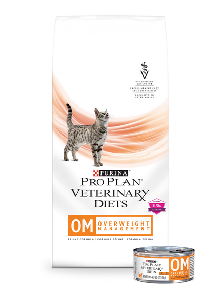 Purina Pro Plan Veterinary Diet OM Overweight Management Feline Formula Wet Cat Food at NJPetSupply.com
