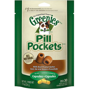 Pill Pockets Peanut Butter Capsules
